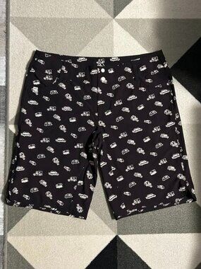 Wild Rye Freel Mountain Bike Shorts Road Trip Pattern Women's Size 16